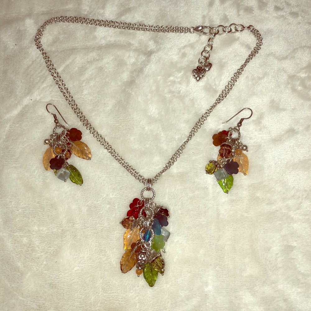 Brighton Charm necklace and earring set